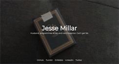 Desktop Screenshot of jessemillar.com